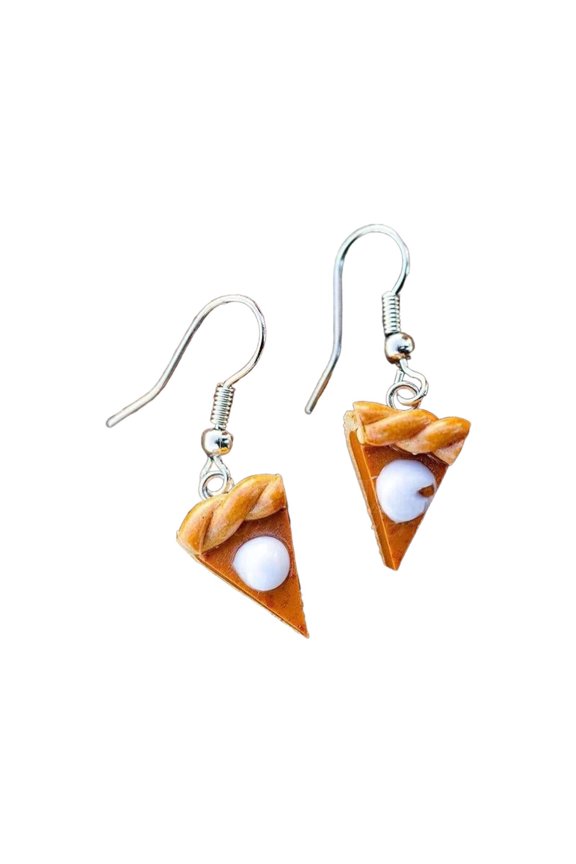 Small Cake Earrings A Pair of Cute Creative Small Cake Earrings