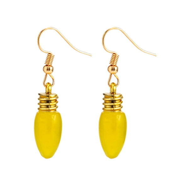 SUSHANG Snowman Candy Earrings Christmas Stud Earrings Xmas Santa Candy Cane Gift Novelty Party Jewellery Xmas Earrings