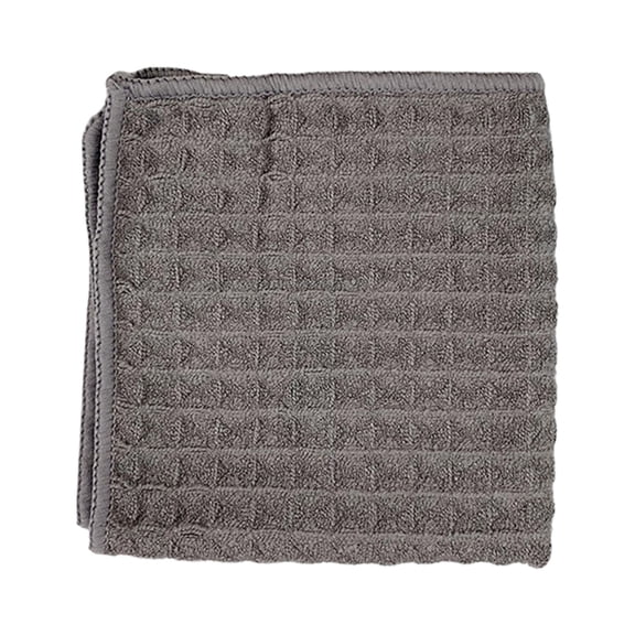 SUSHANG Solid Pebble Windowpane Dishcloth Ultra Soft Absorbent Dish Towels Washcloths Quick Drying Dish Rags (Set of 6)