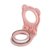 SUSHANG Stainless Sandwich Cutter and Sealer Set for Kids’ Lunchbox Crustless Sandwich Maker with Unique Double Gear Sealing Design Easy Grip Handle Fun Shapes for Breakfast Snacks and Lunches