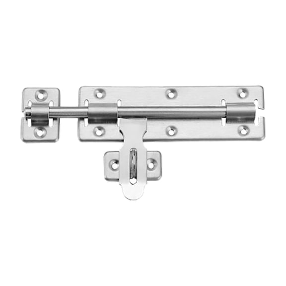 SUSHANG Stainless Steel Bathroom Bedroom Door with Lock Wooden Door Anti Lock Thickened Open Installation
