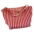 thumbnail image 1 of SUSHANG Striped Bag Big Canvas Tote Bag for Women Summer Beach Classical Fabric Soft Large Handbag Female Large Casual top Handle Bag, 1 of 6