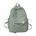 thumbnail image 1 of SUSHANG Student Schoolbag Female Pure Color Simple Leisure Backpack Campus Backpack Casual Daypack College Backpack for Women&Men, 1 of 4