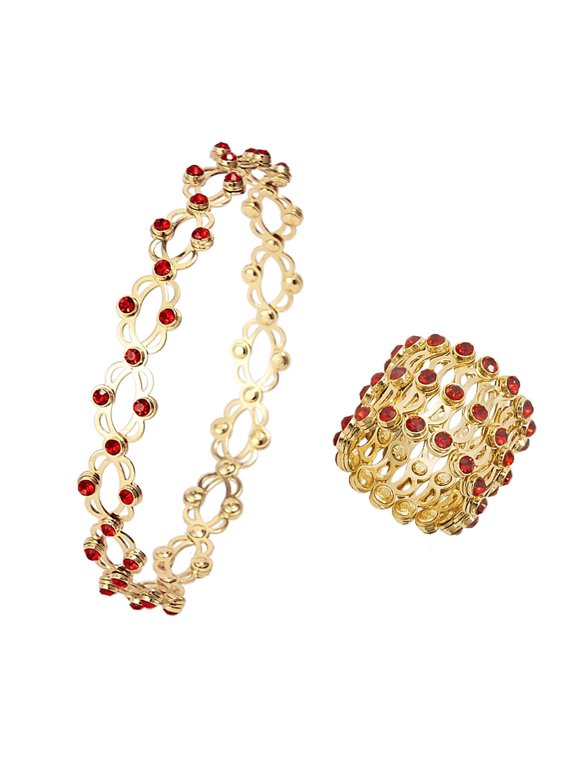 Telescopic Ring Expandable Ring Bracelet Retractable Ring Bracelet Adjustable Transform Bracelet Ring Folding Retractable Telescopic Ring Bracelet Women Men Jewelry Gift