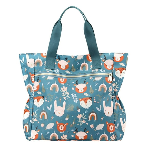 SUSHANG Tote Bag for Women Large Lightweight Nylon Shoulder Handbags and Travel Work Purse