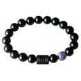 thumbnail image 1 of SUSHANG Twelve Zodiac Signs Beaded Bracelet Mens Bracelets Fashion 12 Constellations Stone Tiger Eye Bracelet Elastic Bracelets Stress Yoga Beads Adjustable Anxiety Bracelet, 1 of 4