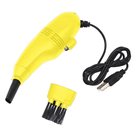 SUSHANG USB Computer Cleaning Vacuum Cleaner Hand Held Mini Keyboard Cleaning Brush Laptop USB Vacuum Cleaner for Cleaning Small Areas