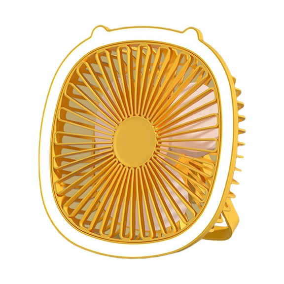SUSHANG USB Small Fan Household Electric Fan Rechargeable Desktop Fan Portable Mini Handheld Fan office Wall Mounted