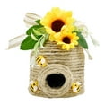 thumbnail image 1 of SUSHANG Vintage Beehive Decor with Hanging Loop - Farmhouse Spring Summer Coffee Bar Accessories, Bee Theme Kitchen Table Centerpiece for Tiered Trays & Party Decorations, 1 of 4