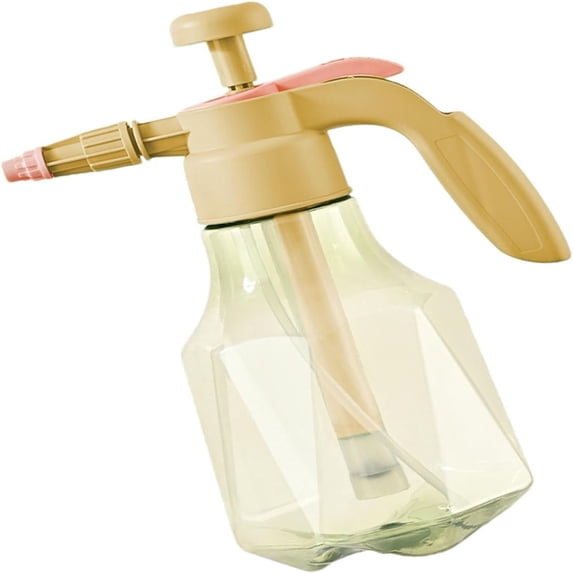 SUSHANG Watering Can for Indoor Plants - Garden Pump Sprayer, Handheld Bottle Mist Water Sprayer, Hand Pressure Home Cleaning Plant Lawn Sprayer, 1.5 Liter/0.4 Gallon