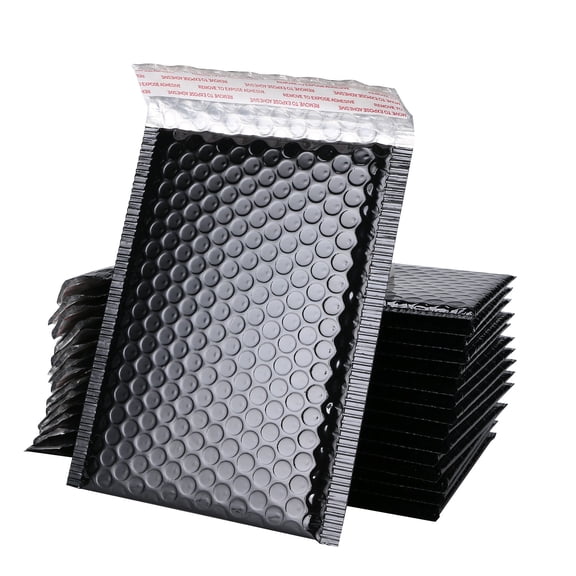 SUSHANG Waterproof Bubble Express Bag Envelopes Aluminizer 50PC Lined Mailers Mailer Seal Bubble Poly Padded Self Office&Craft&Stationery