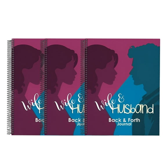 SUSHANG Wife and Husband Back and Forth Love Journal Paperback Relationship Building Notebook Thoughtful Prompts to Deepen Trust Foster Communication and Strengthen Perfect for Couples Newlyweds