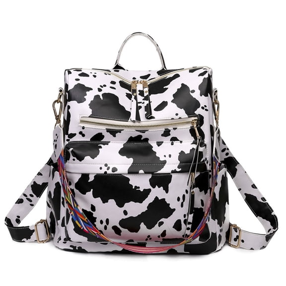 SUSHANG Women Backpack Fashion Leather Backpack Purse for Women Large Designer Travel Ladies Fashion Convertible College Shoulder Bags