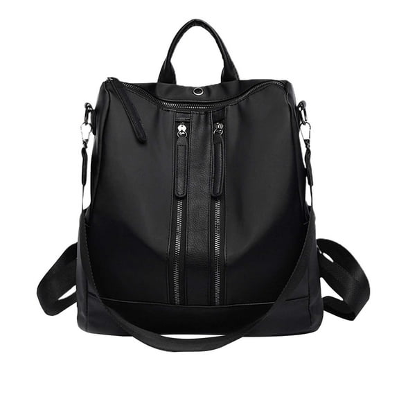 SUSHANG Women Backpack Purse Nylon Anti Rucksack Lightweight Shoulder Bag for Women Casual Backpack Travel Bags Black