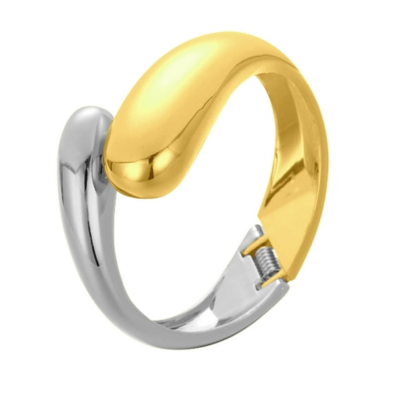 SUSHANG Women'S Irregular Design Bracelets Women'S Business Meetings Bracelet A Gold Water Drop Shaped Alloy Bracelet with Street for Women Irregular Wrist Cuff Suitable for Girly Girls