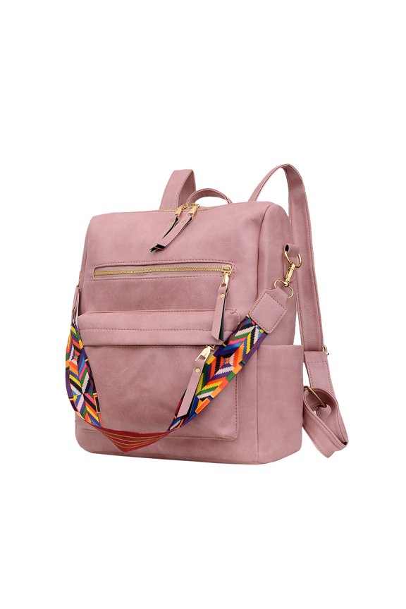 Women's Backpack Ethnic Style Retro Large Capacity Embroidered Soft Backpack Ethnic Style Retro Large Capacity Embroidered Soft Faced Backpack 116cm/45.67"