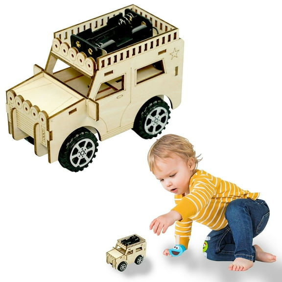 SUSHANG Wooden DIY Assembly Toy STEM Educational Creative Puzzle Kit for Kids Teens Hands-On STEM Learning Motor Skills Development Eco-Friendly Non-Toxic Safe Family Bonding Activity Gift Idea