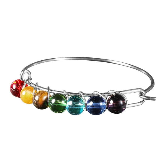 SUSHANG Yoga Bracelet Stone Hand Yoga Bracelet Colorful Stone Bracelet Yoga Bracelet Beads Bracelet Ladies Colorful Beads Bracelet