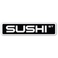 thumbnail image 1 of SUSHI Street Sign Childrens Name Room Sign | Indoor/Outdoor |  30" Wide, 1 of 5