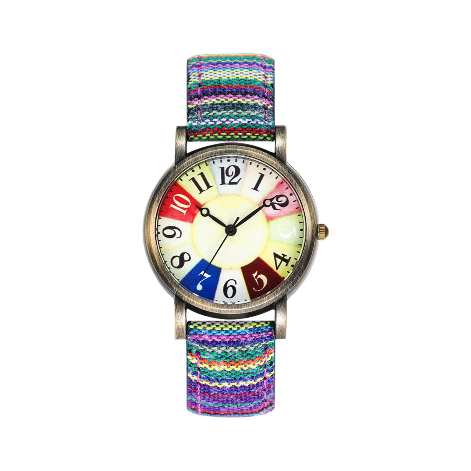 Watch Rainbow Gem Watch – Luxe Boho Charm 5 Rainbow Watches That Anyone Can Wear, With Pride! - Quill  main image 4