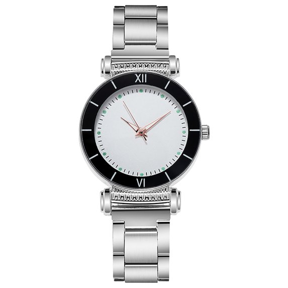 SUSHNAG Ladies Watch Luxury Watches Quartz Watch Stainless Steel Dial Casual Bracele Watch