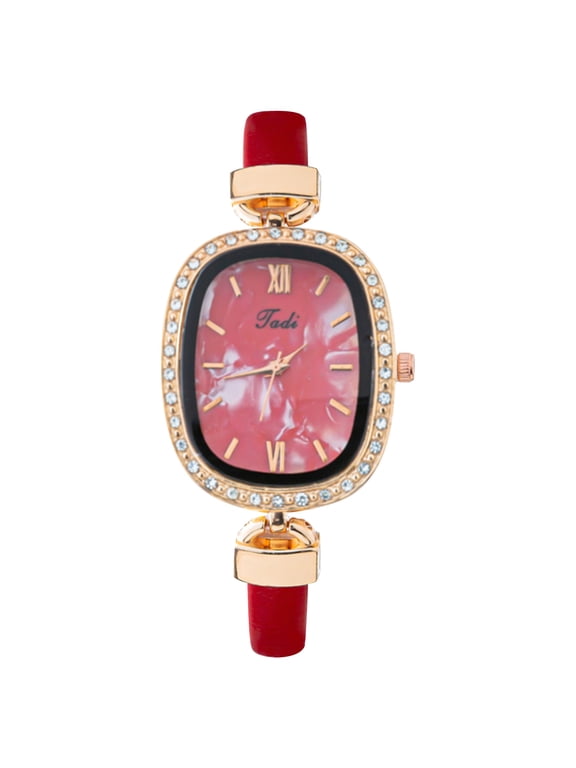 SUSHNAG Ladies Watch Watches Simple Ladies Watches Frosted Belt Watches Women'S Gift Watches Watches Diamond Women'S Watch