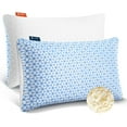 thumbnail image 1 of SUSIELADY Shredded Memory Foam Pillows Queen Size Set of 2, Cooling Adjustable Bed Pillows for Side, Back, and Stomach Sleepers, Firm and Soft Support, 20x30 Inch, Queen, 1 of 7