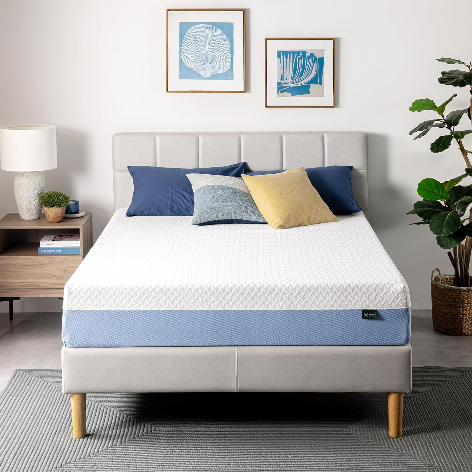 SUSIMOND 10 Inch Cooling Essential Memory Foam Mattress [New Version