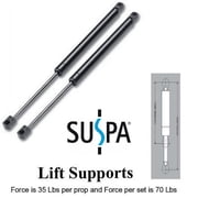 SUSPA  C16-02648 35-LB Limit Gas Spring/Prop/Strut/Shock Lift Support Set of 2