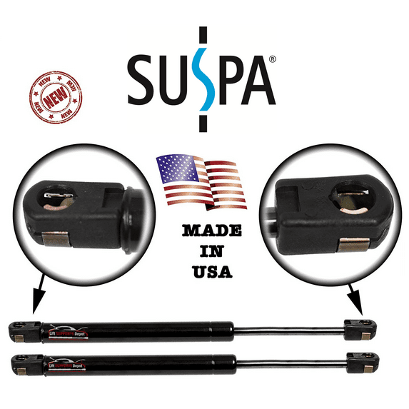 SUSPA® C16-17566 19.7" Gas Springs, 150 lbs, Set of 2