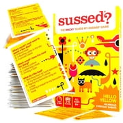 SUSSED The Wacky What Would You Do? Card Game, Yellow Pack, 231 Fun Conversation Starters, Stocking Stuffer