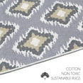 thumbnail image 1 of SUSSEXHOME  Heavy Duty Ultra Thin Non Slip Washable Cotton Indoor Rug - 2' x 3' Light Beige, 1 of 4