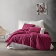 thumbnail image 1 of SUSSEXHOME Wine Forever %100 Cotton Duvet Cover Set Claret, King Size Duvet Cover, 1 Duvet Cover, 1 Fitted Sheet and 2 Pillowcases, Iron Safe, Hypoallergenic, Breathable Bedding Set, 1 of 6