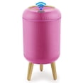 thumbnail image 1 of SUSLAS Trash Can with Motion Sensor, Touchless Automatic Lid and Waterproof Design, Smart Waste Bin for Bathroom Kitchen, 2.6 Gallon Plastic,Pink, 1 of 13
