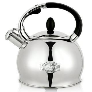 Capreze Whistling Kettle Stove Top Teapot With Handle 3L Portable