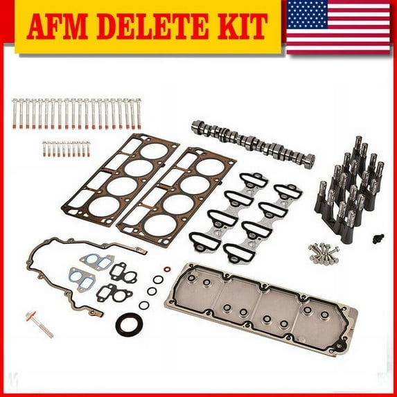 SUSUCAR Budget NON AFM DOD Cam Camshaft Kit for 2007-2013 Chevrolet GMC 5.3L Trucks SUVs