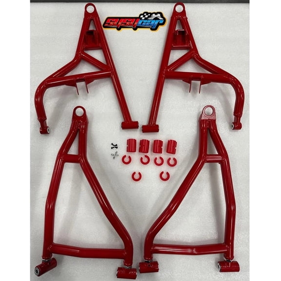 SUSUCAR Front Upper & Lower High Clearance A-Arms Kit for 2014-2023 Polaris RZR XP 1000 / 4 Turbo