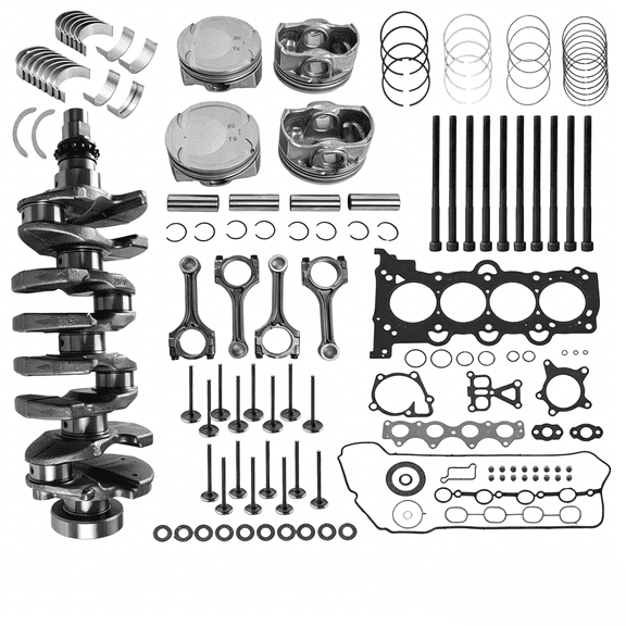 SUSUCAR G4FJ 1.6L Turbo Engine Overhaul Rebuild Kit with Crankshaft & Rods for Hyundai Kia