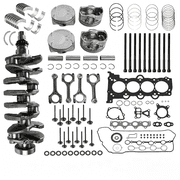 SUSUCAR G4FJ 1.6L Turbo Engine Overhaul Rebuild Kit with Crankshaft & Rods for Hyundai Kia