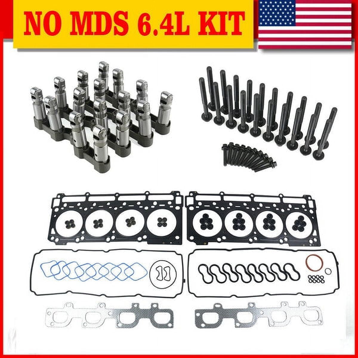 SUSUCAR NonMDS Lifters Bolts Kit for Jeep Grand Cherokee Charger