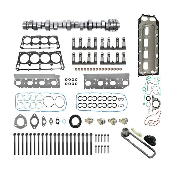 SUSUCAR Non Mds Lifters Kit Camshaft For 2009-2016 Dodge Ram 1500 5.7l V8 Hemi Engine