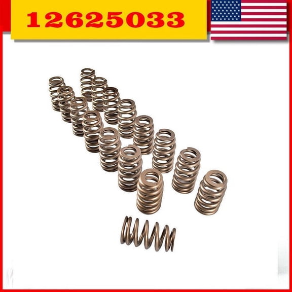 SUSUCAR Set of 16 Performance Beehive Valve Spring Fits gm Engine LS1 LS2 LS3 LS6 LS9