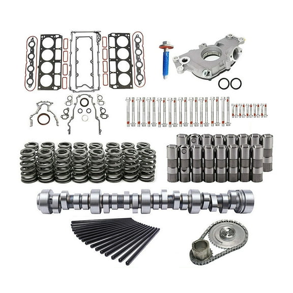 SUSUCAR Sloppy Mechanics Stage 2 Cam Lifters Kit for Chevy LS 4.8-6.2, Performance Upgrade