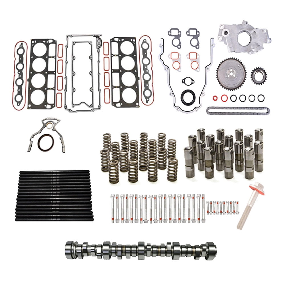 SUSUCAR Sloppy Mechanics Stage 2 Camshaft Lifter Kit for 97-07 4.8L 5 ...