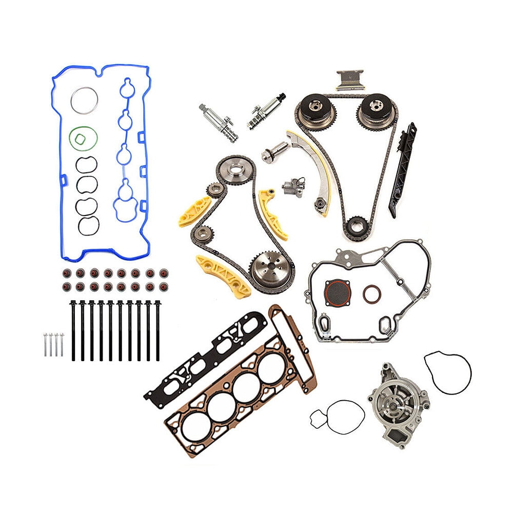 SUSUCAR Timing Chain Gears Kit + Head Gasket Bolts Set Fit 20102016 Gm