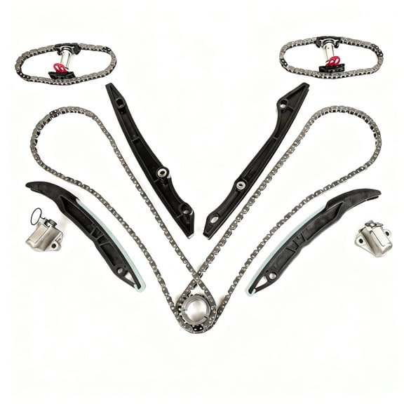 SUSUCAR Timing Chain Kit for 2011-2015 Ford F-150 / Mustang GT 5.0L V8 Coyote 302CID