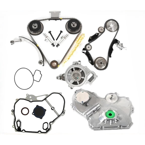 SUSUCAR Timing Chain Kit with Water Pump & Oil Pump for 2011-2017 Chevy Equinox Terrain Cobalt 2.4L Ecotec