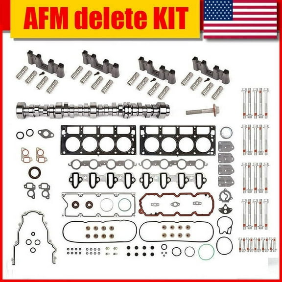 SUSUCAR for 2007-2013 Silverado Chevy 5.3 AFM/DOD Remove Kit Cam Gaskets Bolts Lifters