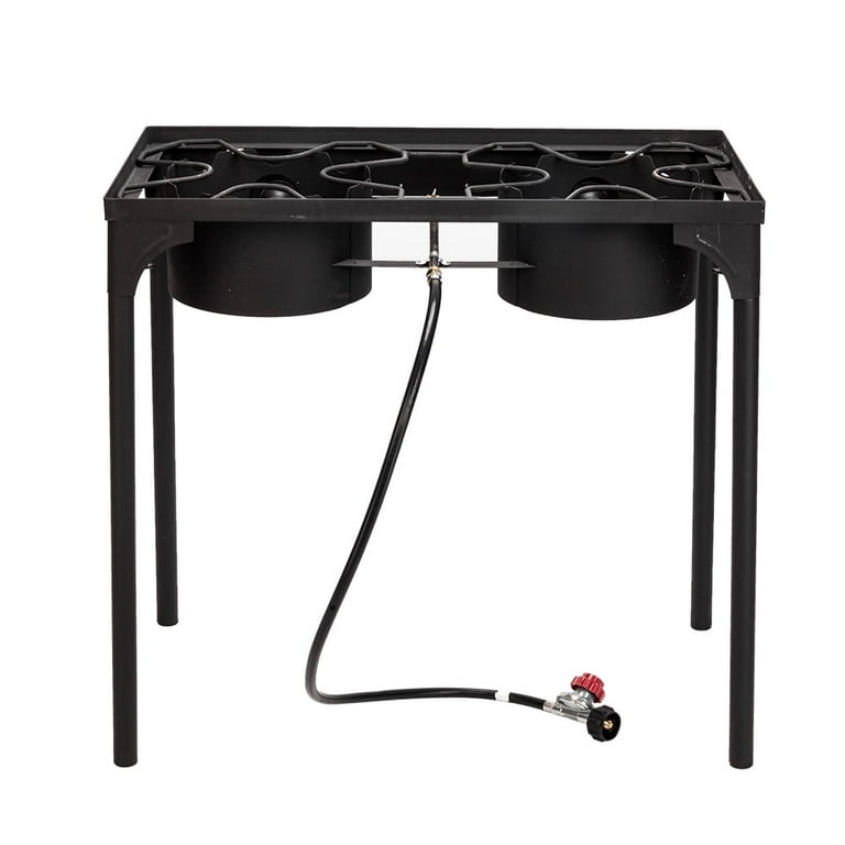 SUSUJUNE Double Burner Stove 150,000 BTU Cooker Outdoor Camping
