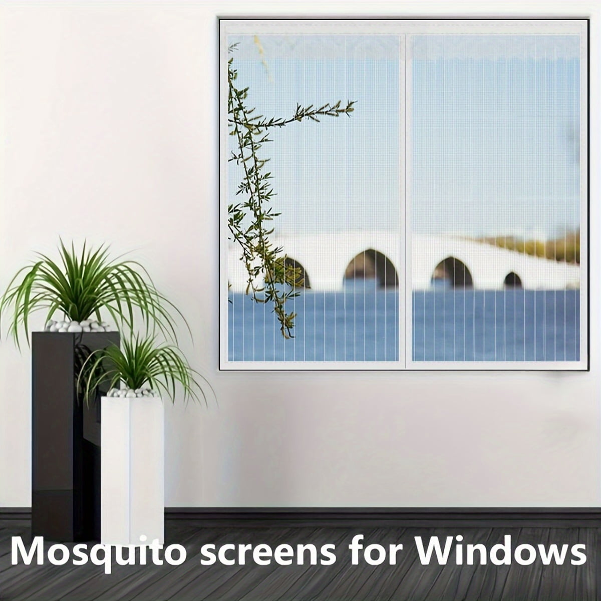 SUSUSU Screen For Window Mosquitoproof Mesh Screen Bedroom
